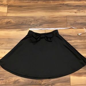 Charlotte Russe Black Mini-Skirt